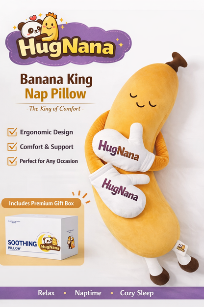 HugNana™ Patting Sleep Cuddle Pillow