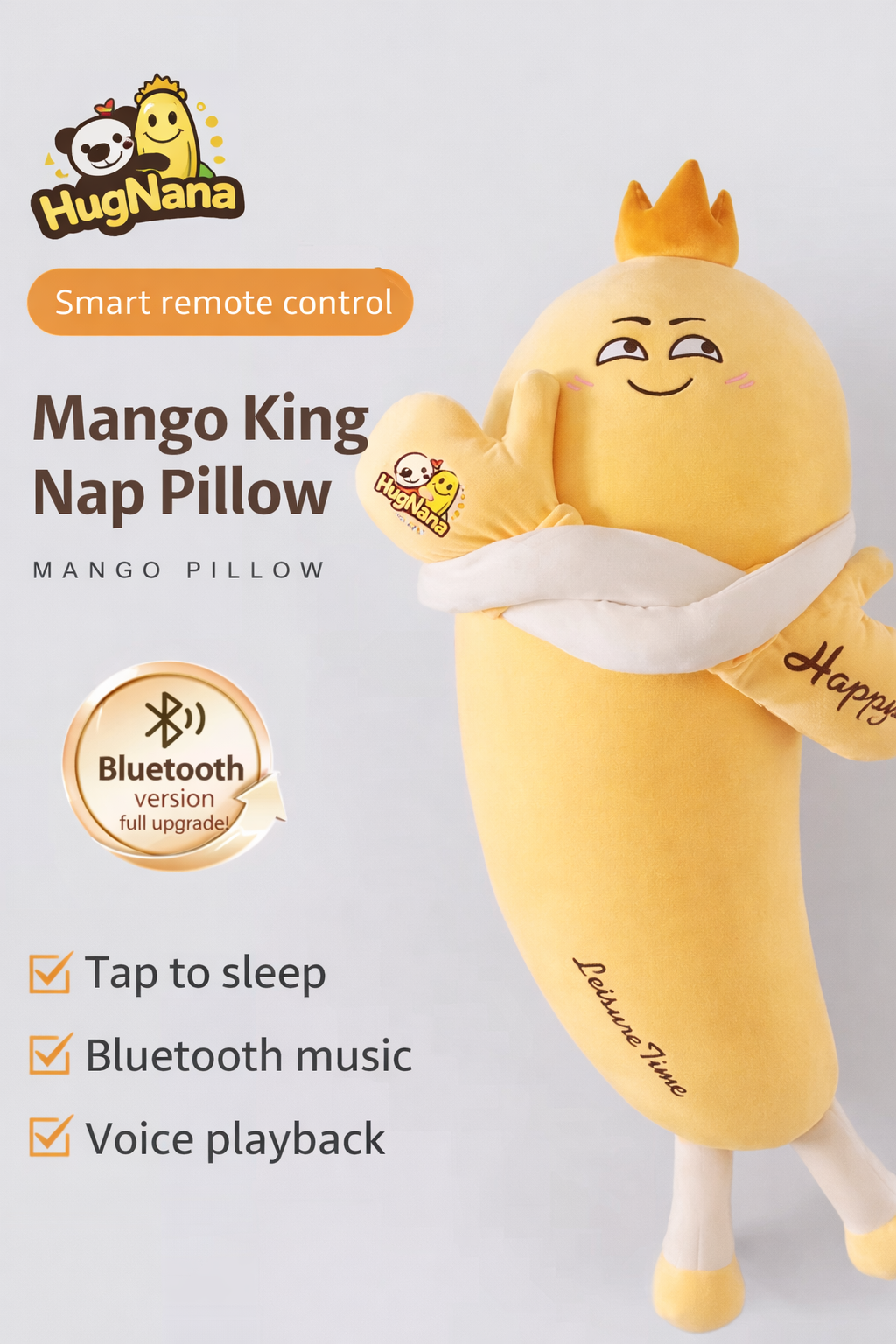 HugNana™ Patting Sleep Cuddle Pillow